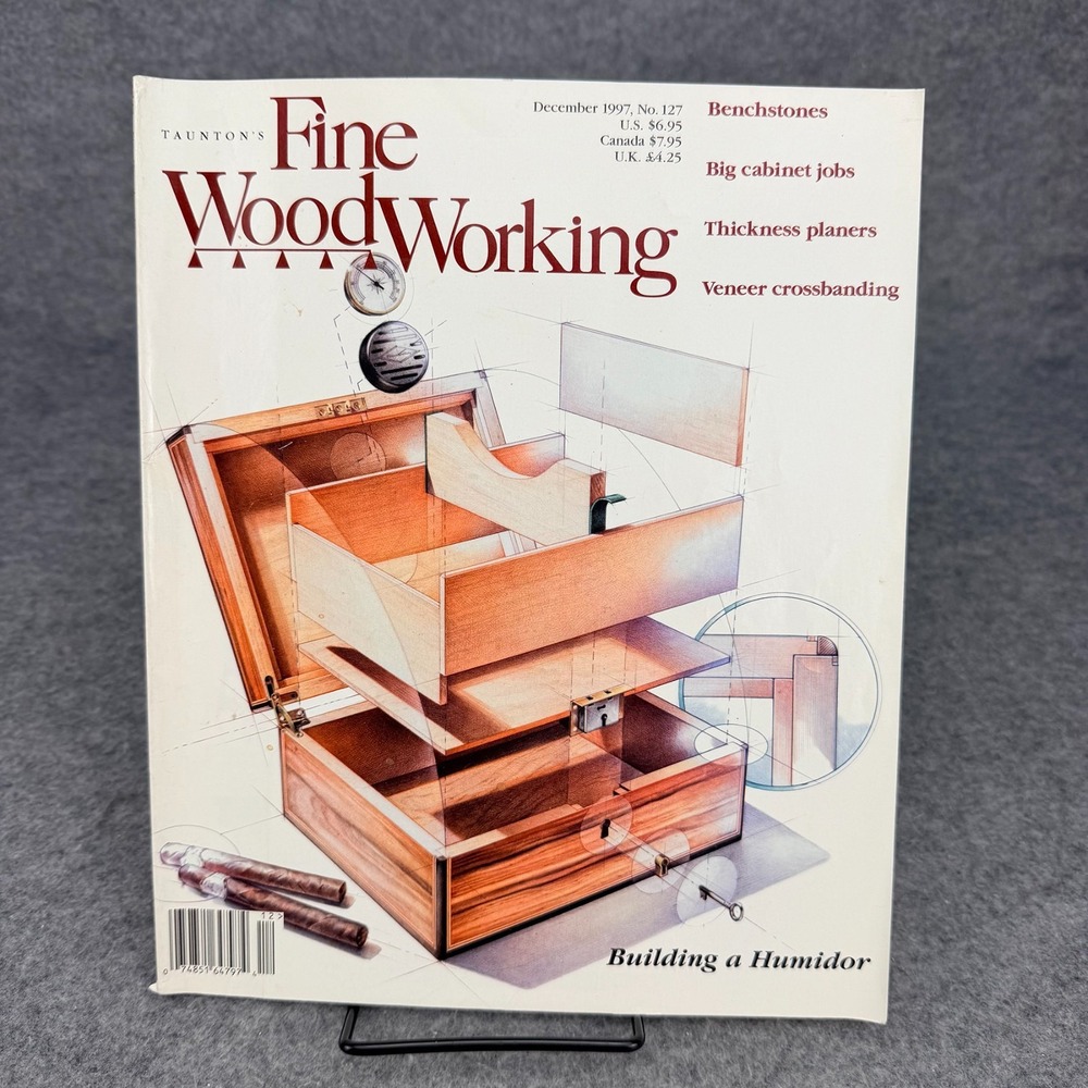 Fine Woodworking Magazine Dec 1997 No 127 Building a Humidor Taunton Press